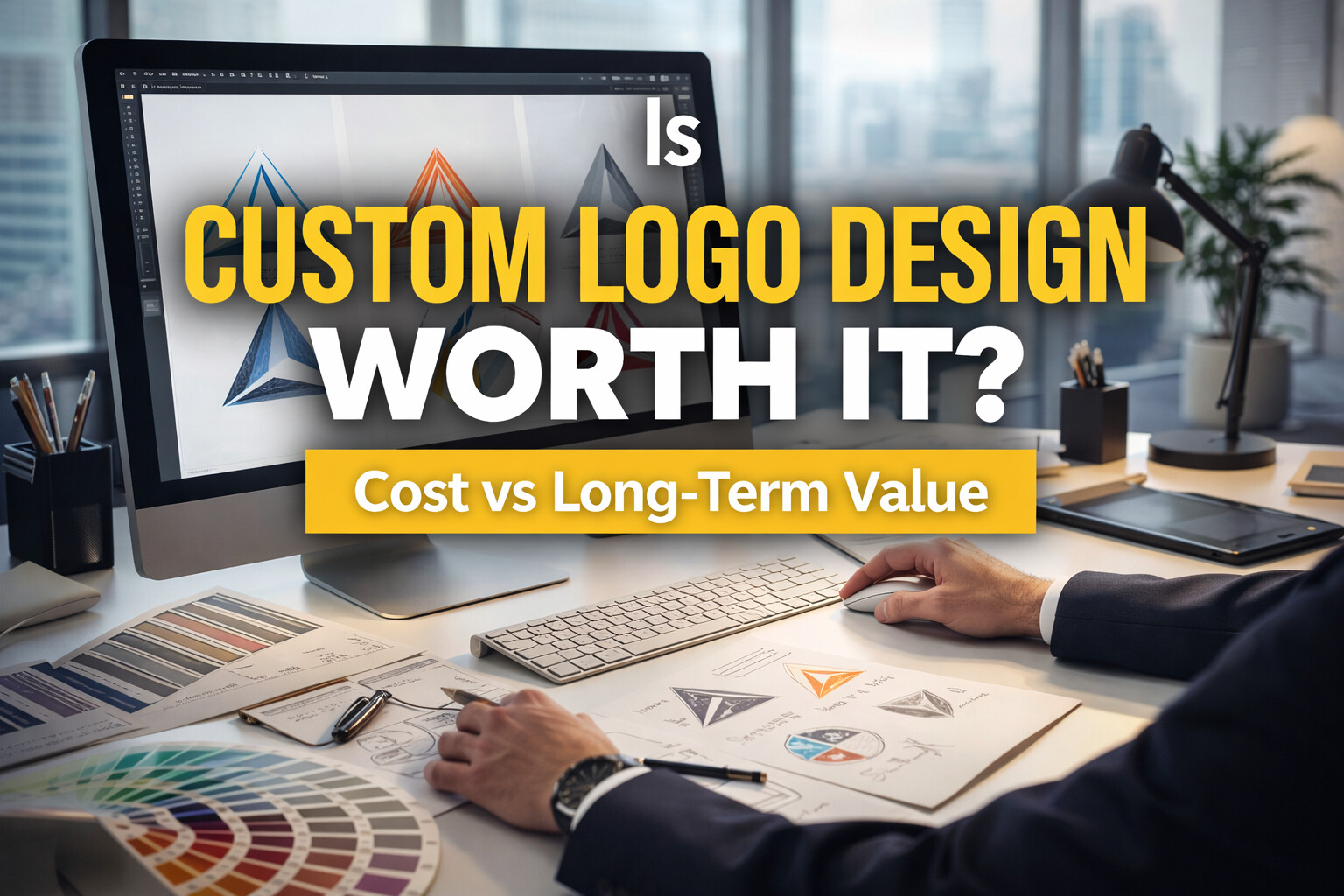 Is Custom Logo Design Worth It? Cost vs Long-Term Value
